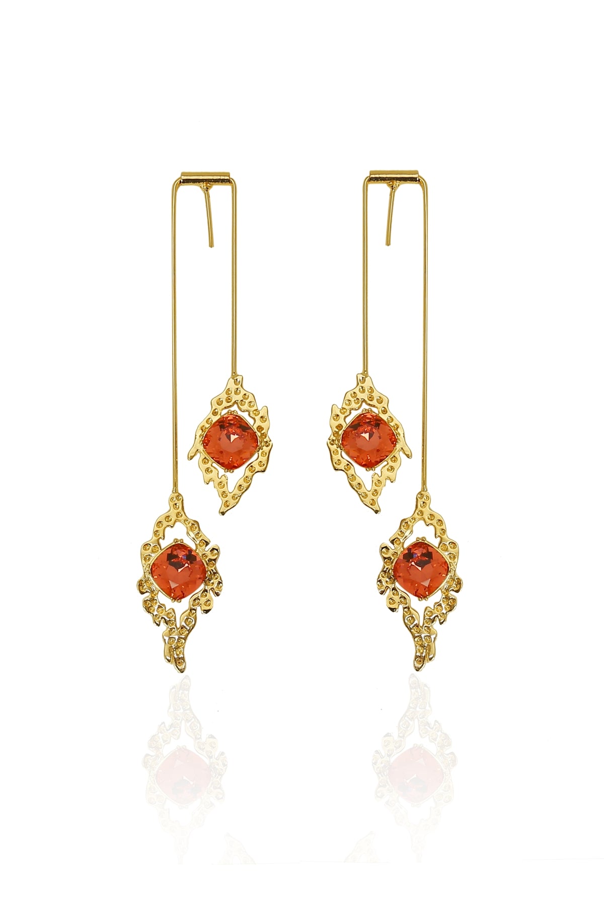 Buy Swarovski Fancy Danglers For Women Online at ScrollnShops